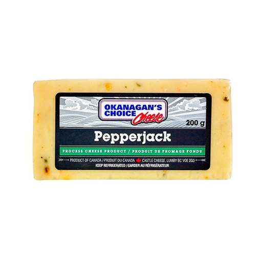 Okanagan's Choice Cheese - Pepperjack Cheese 200g, 1 Each