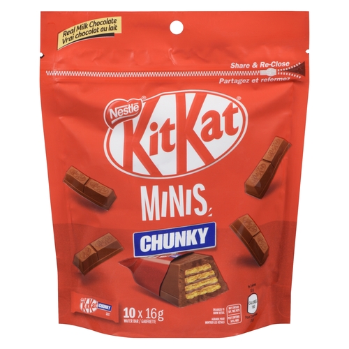 Nestle - KitKat Minis - Chunky 10's 170g, 1 Each