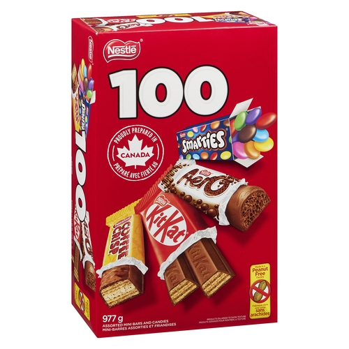 Nestle - Assorted Mini Bars & Candies 100's 977g