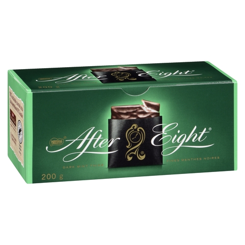 Nestle - After Eight Dark Mint Thins 200g, 1 Each