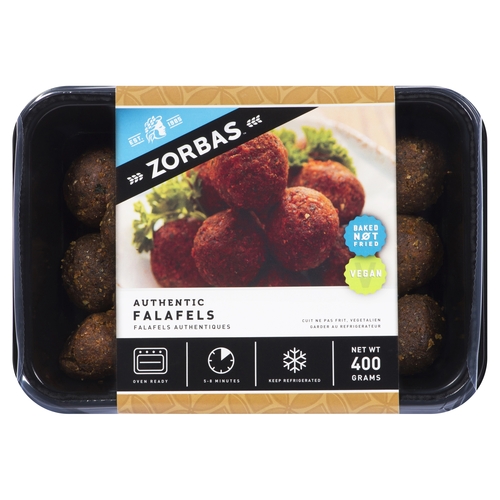 Zorbas - Authentic Falafels 400g, 1 Each