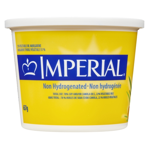 Imperial - Margarine - Non Hydrogenated - 55% Vegetable Oil 637g, 1 Each