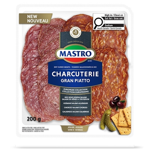 Mastro - Charcuterie Gran Piatto - European Collection 200g, 1 Each