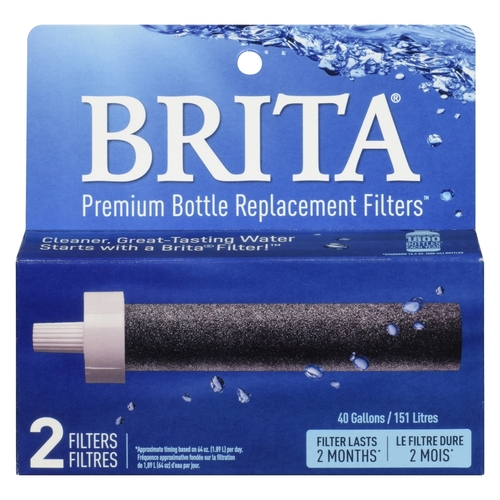 Brita - Premium Bottle Replacement Filters 2pk, 1 Each