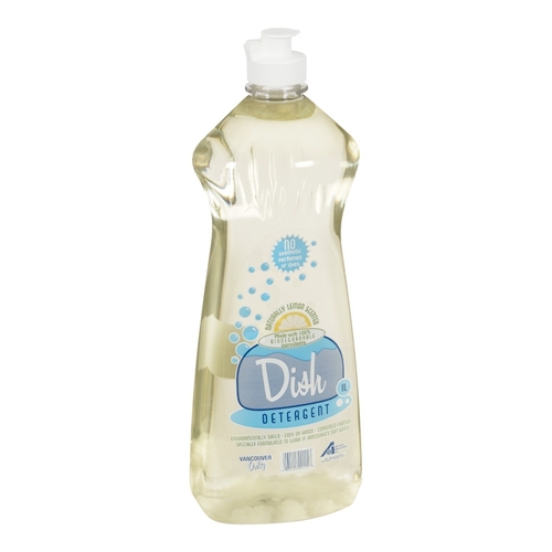 Vancouver Only Lemon Dish Detergent Biodegradable 1l, 1 Each