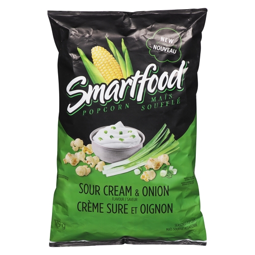 Smartfood Popcorn - Sour Cream & Onion 175g, 1 Each