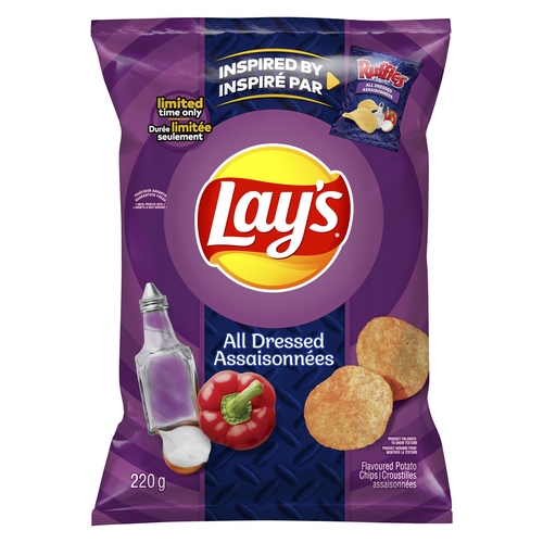 Lay's Potato Chips - All Dressed 220g
