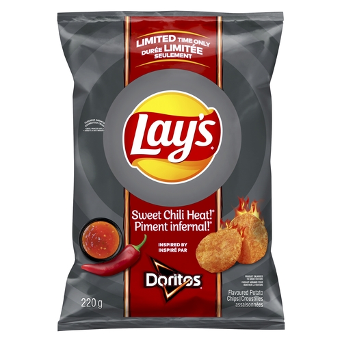 Lay's - Potato Chips - Sweet Chili Heat! 220g