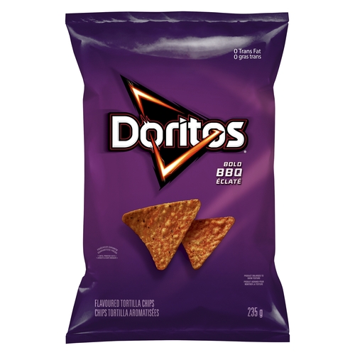Doritos - Tortilla Chips - Bold BBQ 235g, 1 Each