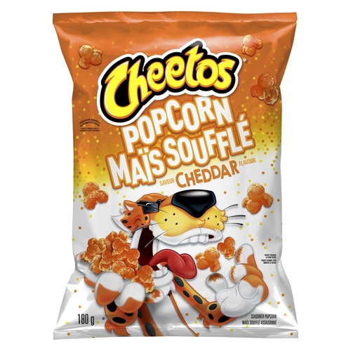 Cheetos - Popcorn - Cheddar 180g, 1 Each