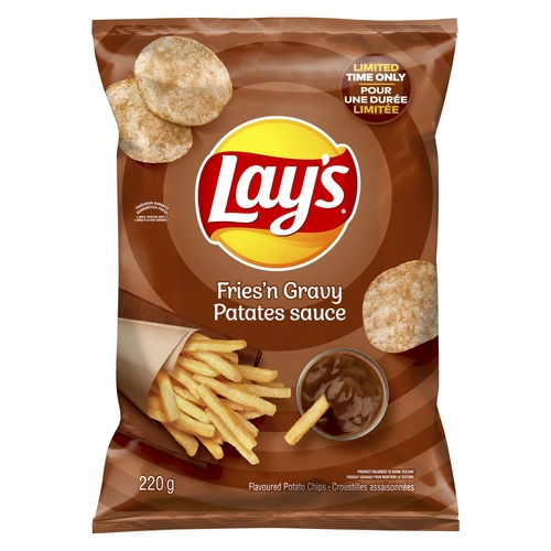 Lay's Potato Chips - Fries'n Gravy 220g