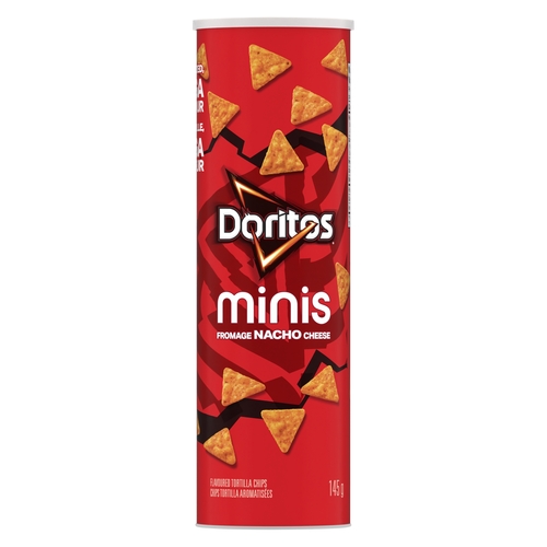 Doritos - Tortilla Chips Minis - Nacho Cheese 145g, 1 Each