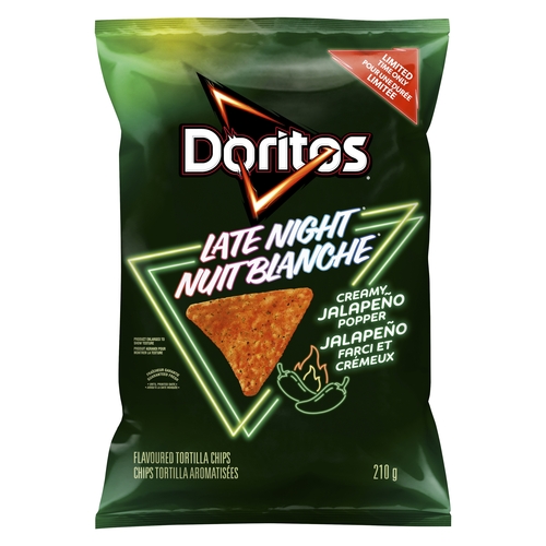 Doritos - Tortilla Chips - Creamy Jalapeño Popper 210g, 1 Each