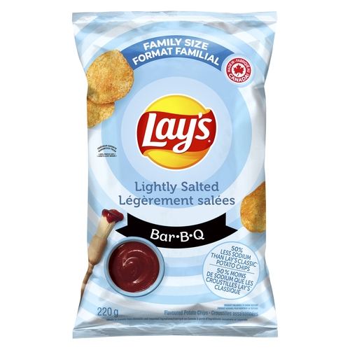 Lay's Potato Chips - Bar•B•Q Lightly Salted 220g