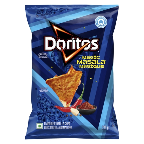 Doritos - Tortilla Chips - Magic Masala 210g, 1 Each