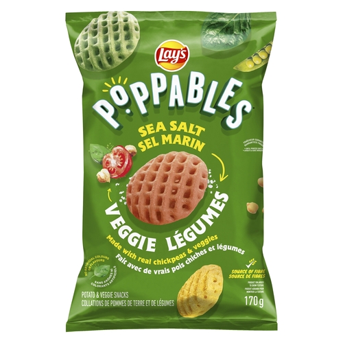 Lay's - Poppables Potato & Veggie Snacks - Sea Salt 170g