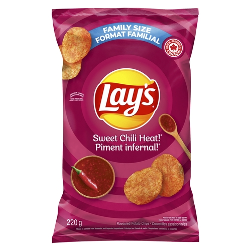 Lay's - Potato Chips - Sweet Chili Heat! 220g