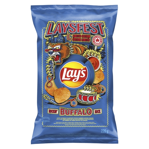Lay's - Potato Chips - Rockin' Buffalo 220g