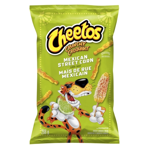 Cheetos - Crunchy Cheese Flavoured Snacks - Mexican Street Corn 268g