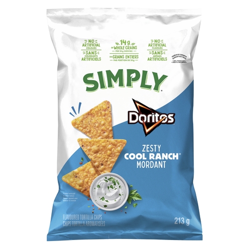 Doritos Tortilla Chips - Cool Ranch 213g, 1 Each