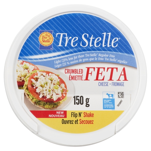 Tre Stelle - Crumbled Feta - Light 150g