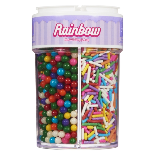 Twinkle Baker Décor - 4 Cell Jar - Rainbow 130g