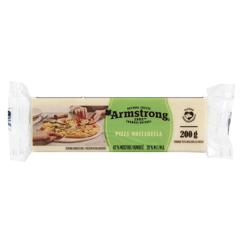 Armstrong Natural Cheese - Pizza Mozzarella 200g, 1 Each