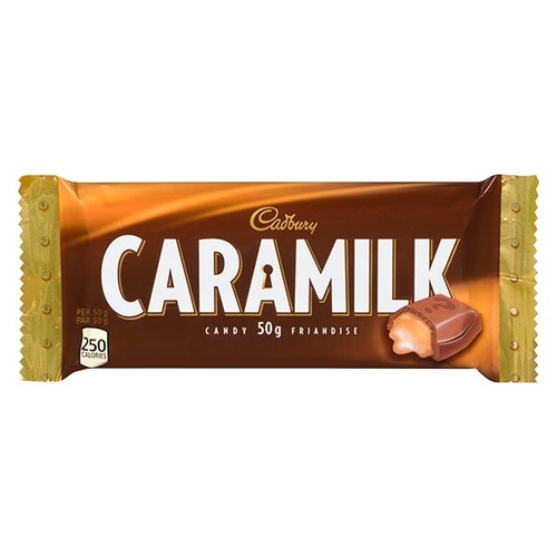 Cadbury - Caramilk Candy Bar 50g, 1 Each