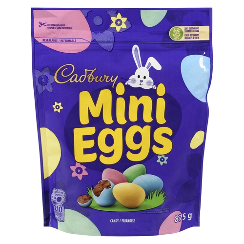 Cadbury - Mini Eggs Candy 875g, 1 Each