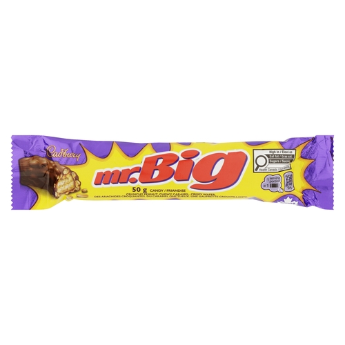Cadbury - Mr. Big Candy Bar 50g, 1 Each