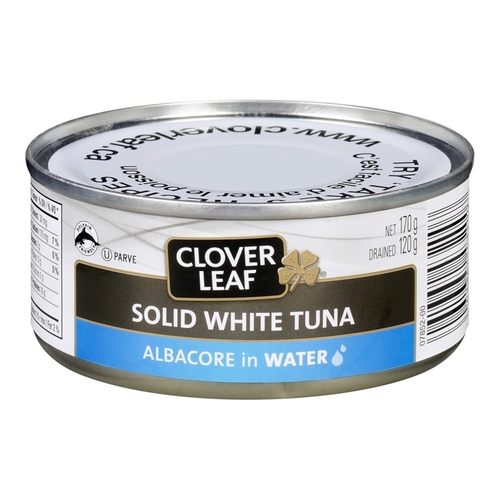 Clover Leaf - Solid White Tuna - Albacore In Water 170g, 1 Each