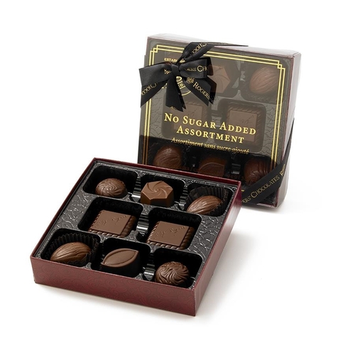 Rogers' Chocolates - No Sugar Added Assortment - 8 Pieces 94g, 1 Each