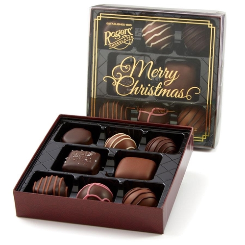 Rogers' Chocolates - Merry Christmas Assortment - 8 Pieces 121g, 1 Each
