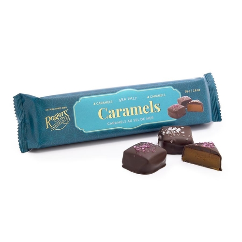 Rogers' Chocolates - Sea Salt Caramels - 4 Pieces 78g, 1 Each
