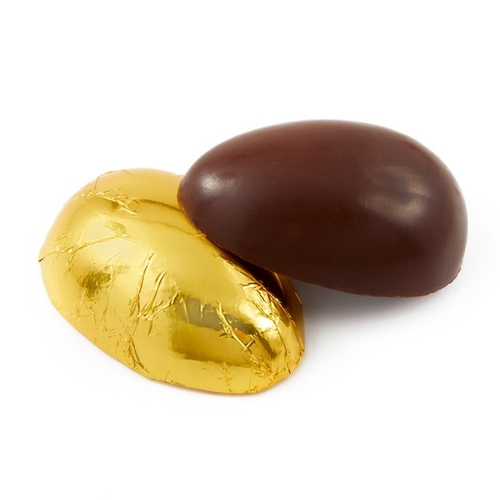 Rogers' Chocolates - 2" Solid Half Egg - Dark Chocolate 30g, 1 Each