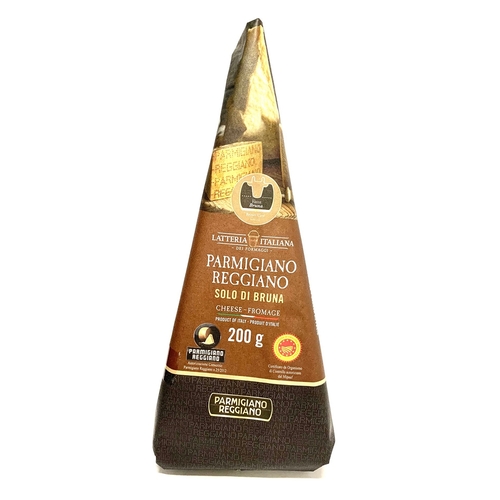 Latteria Italiana Dei Formaggi - Parmigiano Reggiano - Solo di Bruna Cheese 200g, 1 Each