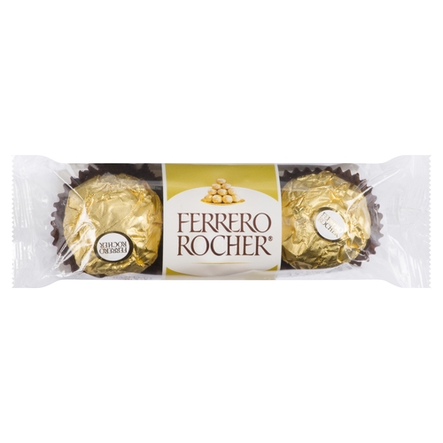 Ferrero Rocher - Fine Hazelnut Chocolates 3's 37.5g, 1 Each