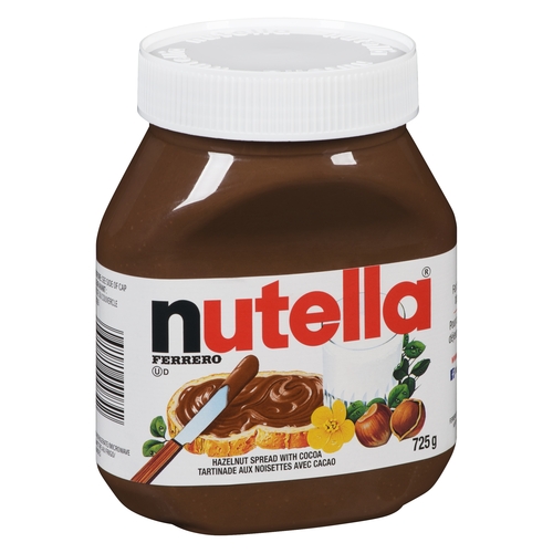 Ferrero - Nutella Hazelnut Spread With Cocoa 725g, 1 Each