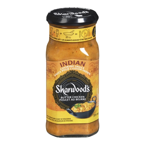 Sharwood's - Indian Cooking Sauce - Butter Chicken 395ml, 1 Each
