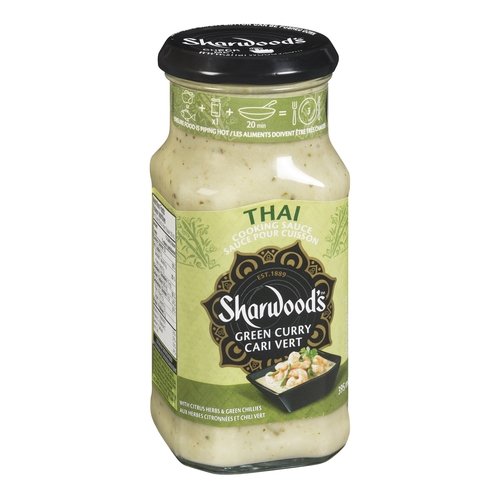 Sharwood's - Thai Cooking Sauce - Green Curry 395ml, 1 Each