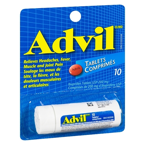 Advil - Ibuprofen Tablets 200mg 10pk, 1 Each