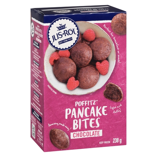 Jus-Rol - Poffitz Pancake Bites - Chocolate 238g, 1 Each