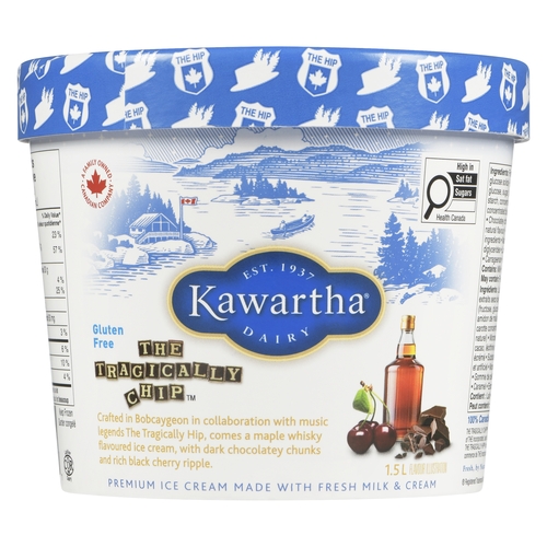 Kawartha Dairy Premium Ice Cream - Tragically Chip 1.5l, 1 Each