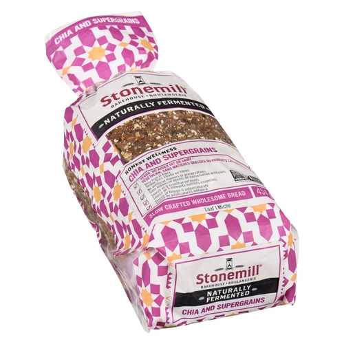 Stonemill Bakehouse - Naturally Fermented Loaf - Chia and Supergrains 454g, 1 Each