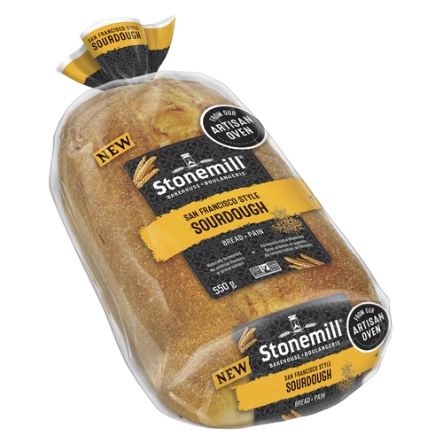 Stonemill Bakehouse - Naturally Fermented Bread - San Francisco Style Sourdough 550g, 1 Each