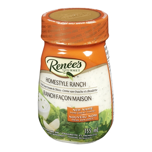 Renee's Gourmet - Dressing & Dip - Homestyle Ranch 355ml, 1 Each