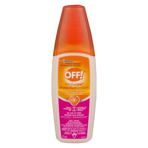 SC Johnson - OFF! FamilyCare Spray Insect Repellent - Tropical Fresh 175ml, 1 Each