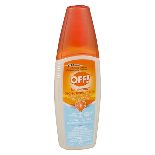SC Johnson - OFF! FamilyCare Spray Insect Repellent - Summer Splash 175ml, 1 Each