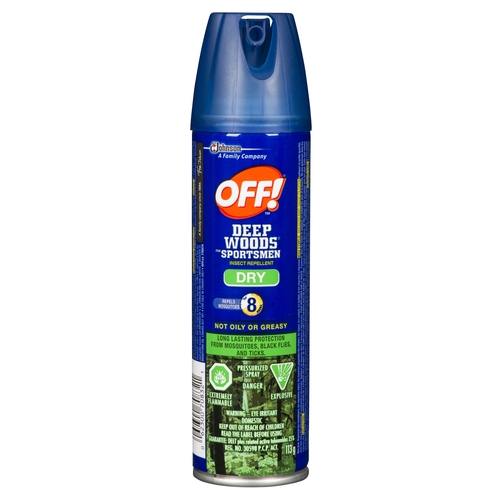 SC Johnson - OFF! Deep Woods - Insect Repellent for Sportsmen - Dry 113g