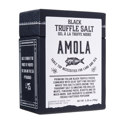Amola - Black Truffle Salt 150g, 1 Each